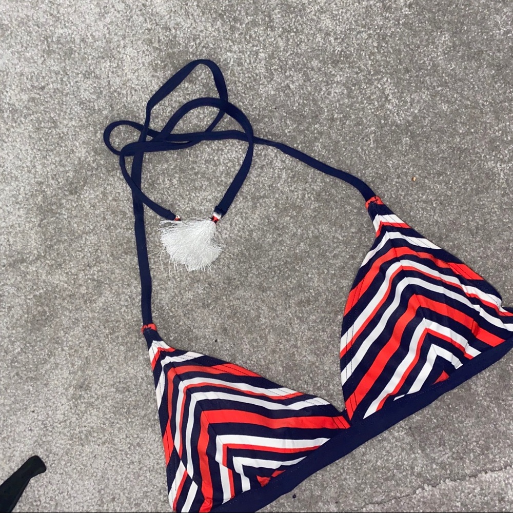 Tommy Hilfiger Striped Bikini Top